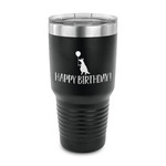 Animal Friend Birthday 30 oz Stainless Steel Tumbler - Black - Single Sided (Personalized)
