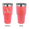 Animal Friend Birthday 30 oz Stainless Steel Ringneck Tumblers - Coral - Single Sided - APPROVAL