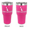 Animal Friend Birthday 30 oz Stainless Steel Ringneck Tumblers - Pink - Double Sided - APPROVAL