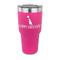 Animal Friend Birthday 30 oz Stainless Steel Ringneck Tumblers - Pink - FRONT