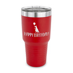Animal Friend Birthday 30 oz Stainless Steel Tumbler - Red - Single Sided (Personalized)