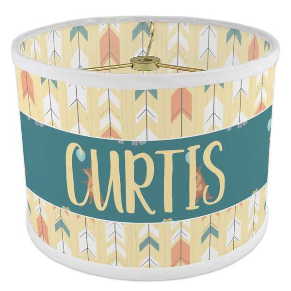 Animal Friend Birthday 8" Drum Lampshade - ANGLE Poly-Film