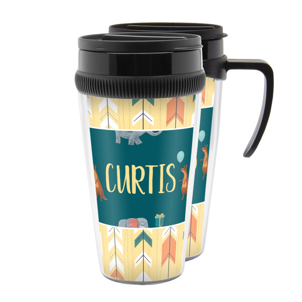 Custom Animal Friend Birthday Acrylic Travel Mug (Personalized)