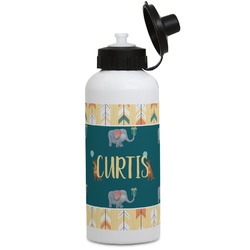 Animal Friend Birthday Water Bottles - Aluminum - 20 oz - White (Personalized)