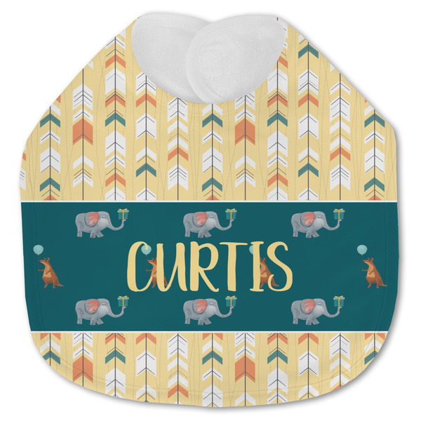 Animal Friend Birthday Baby Bib - AFT closed