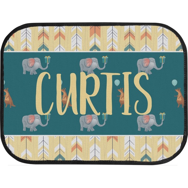 Animal Friend Birthday Back Seat Car Mat