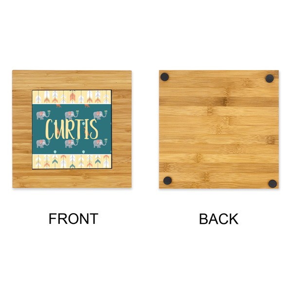 Animal Friend Birthday Bamboo Trivet with 6" Tile - APPROVAL
