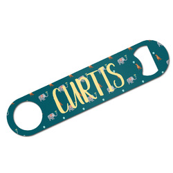 Animal Friend Birthday Bar Bottle Opener w/ Name or Text