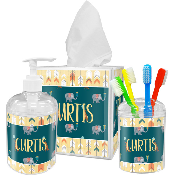 Animal Friend Birthday Bathroom Accessories Set (Personalized)