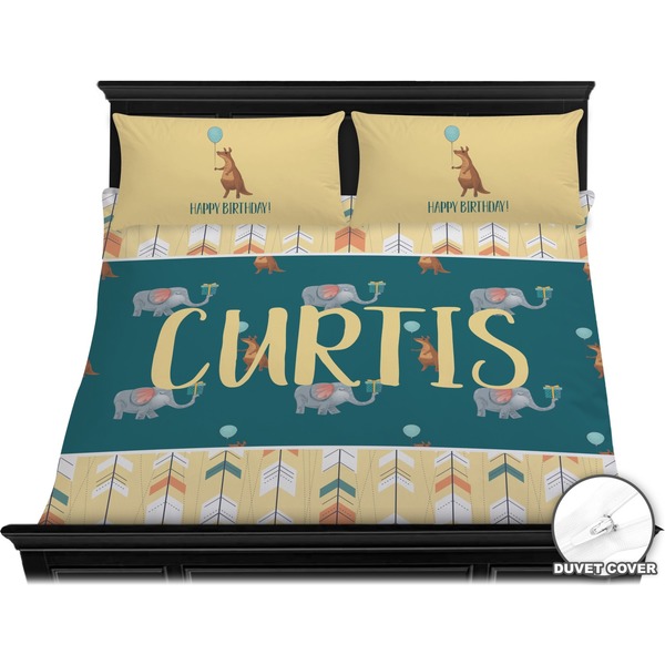 Animal Friend Birthday Bedding Set (King) - Duvet
