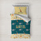 Animal Friend Birthday Duvet Cover Set - Twin XL (Personalized)