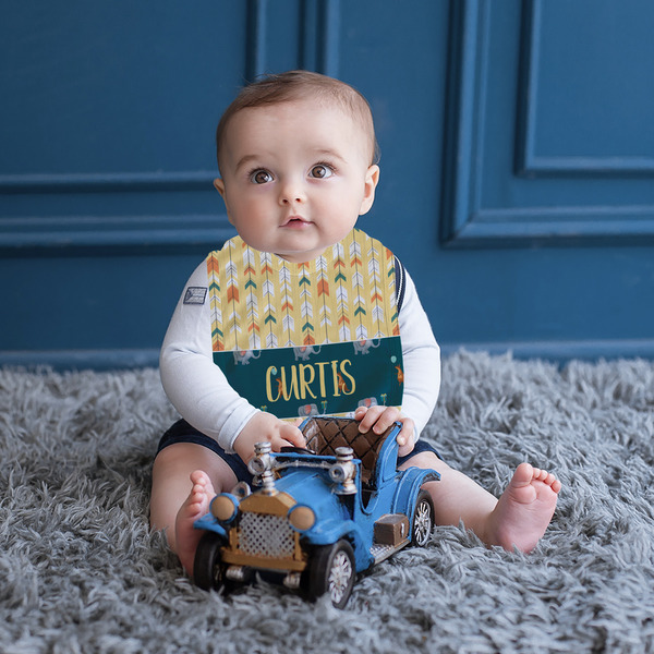 Animal Friend Birthday Bib Lifestyle Boy