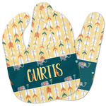 Animal Friend Birthday Baby Bib w/ Name or Text