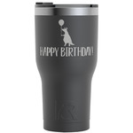 Animal Friend Birthday RTIC Tumbler - Black - Engraved Front (Personalized)