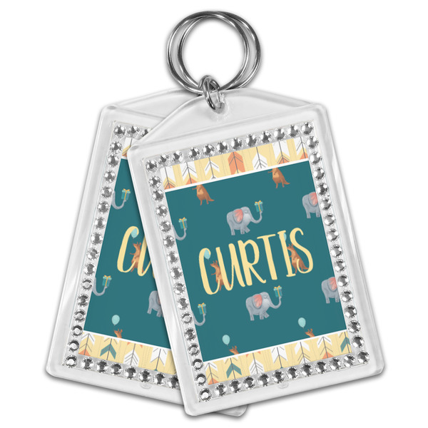 Animal Friend Birthday Bling Keychain - MAIN