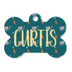 Animal Friend Birthday Bone Shaped Dog ID Tag (Personalized)