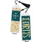 Animal Friend Birthday Bookmark with tassel - Front and Back