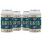 Animal Friend Birthday Can Cooler (12 oz) - Set of 4 w/ Name or Text