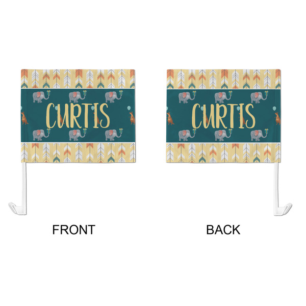 Animal Friend Birthday Car Flag - Large - APPROVAL