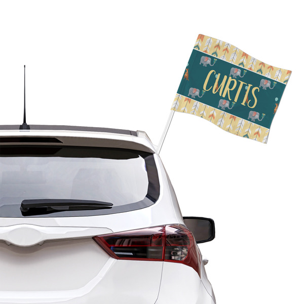 Animal Friend Birthday Car Flag - Large - LIFESTYLE