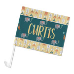 Animal Friend Birthday Car Flag - Large (Personalized)