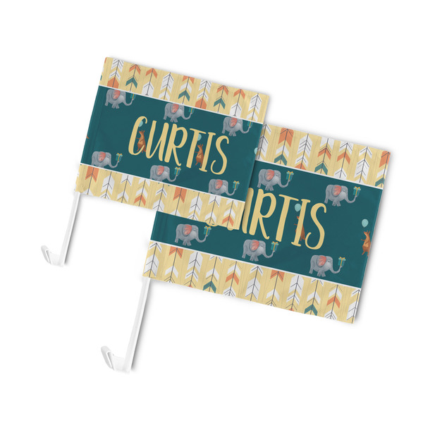 Animal Friend Birthday Car Flags - PARENT MAIN (both sizes)
