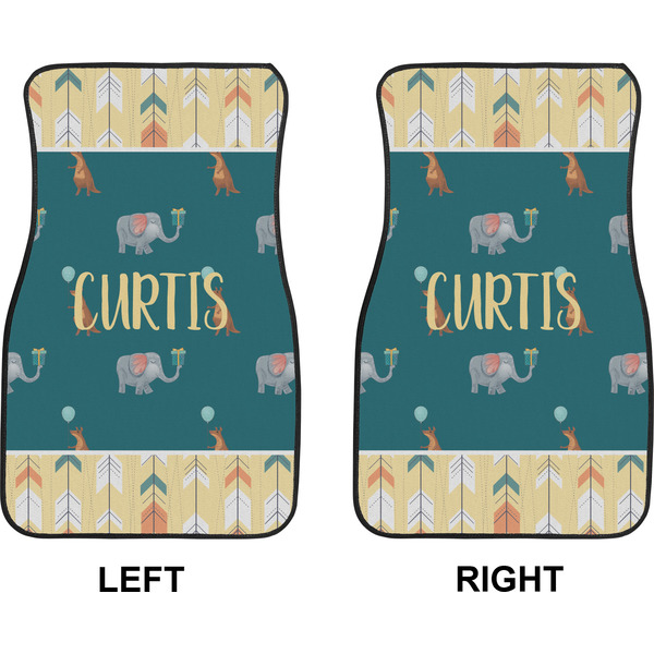 Animal Friend Birthday Car Mat Front - Approval