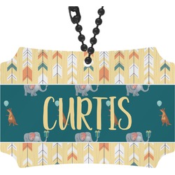 Animal Friend Birthday Rear View Mirror Ornament (Personalized)