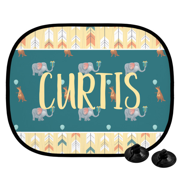Custom Animal Friend Birthday Car Side Window Sun Shade (Personalized)