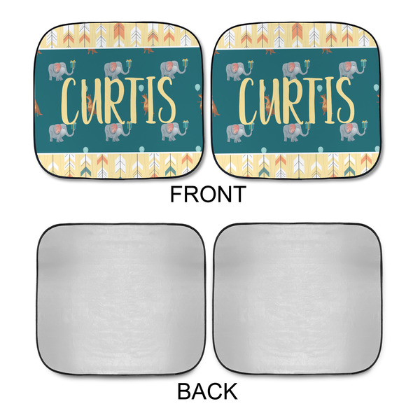 Animal Friend Birthday Car Sun Shades - APPROVAL