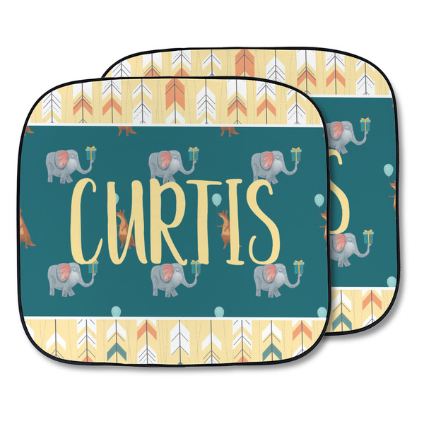 Custom Animal Friend Birthday Car Sun Shade - Two Piece (Personalized)