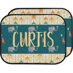 Animal Friend Birthday Car Floor Mats (Back Seat) (Personalized)