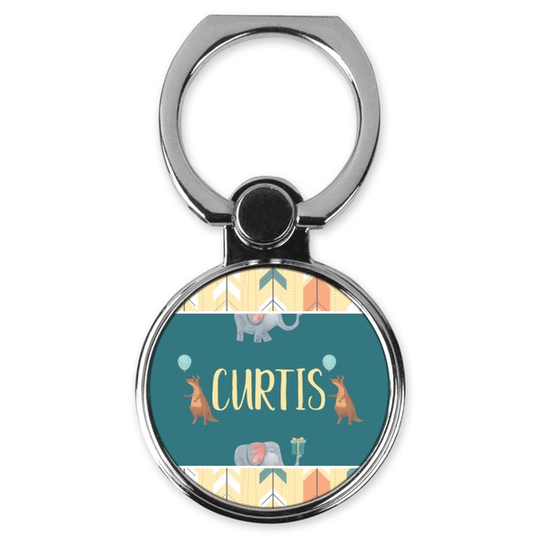 Custom Animal Friend Birthday Cell Phone Ring Stand & Holder (Personalized)