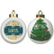 Animal Friend Birthday Ceramic Christmas Ornament - X-Mas Tree (APPROVAL)