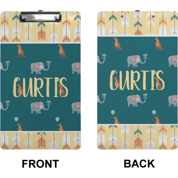 Animal Friend Birthday Clipboard (Legal) (Front + Back)