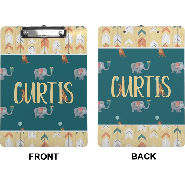 Animal Friend Birthday Clipboard (Letter) (Front + Back)