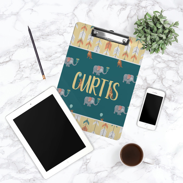 Animal Friend Birthday Clipboard - Lifestyle Photo