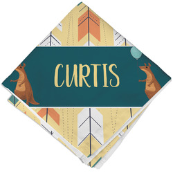 Animal Friend Birthday Cloth Napkin w/ Name or Text