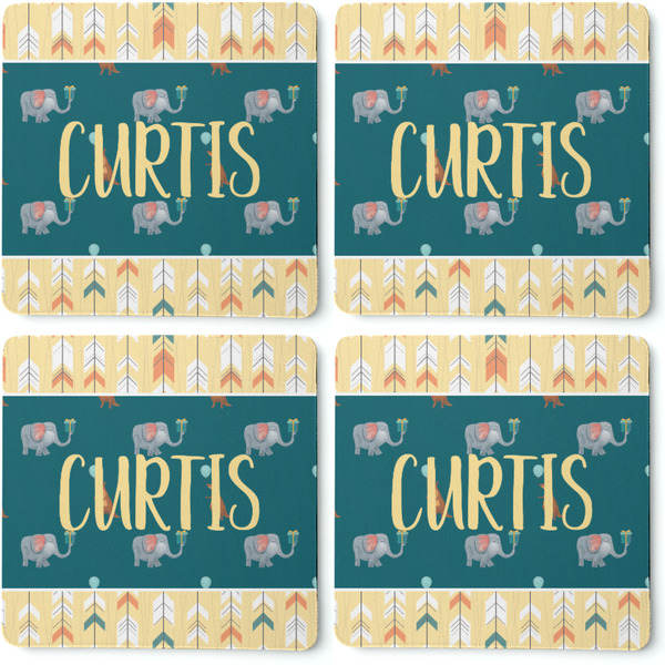 Animal Friend Birthday Coaster Rubber Back - Apvl