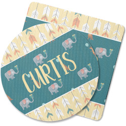 Animal Friend Birthday Rubber Backed Coaster (Personalized)