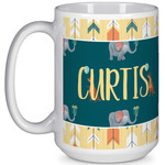 Animal Friend Birthday 15 Oz Coffee Mug - White (Personalized)