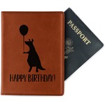 Animal Friend Birthday Passport Holder - Faux Leather (Personalized)
