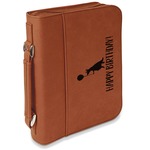 Animal Friend Birthday Leatherette Bible Cover with Handle & Zipper - Small - Single Sided (Personalized)