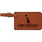 Animal Friend Birthday Leatherette Luggage Tag (Personalized)
