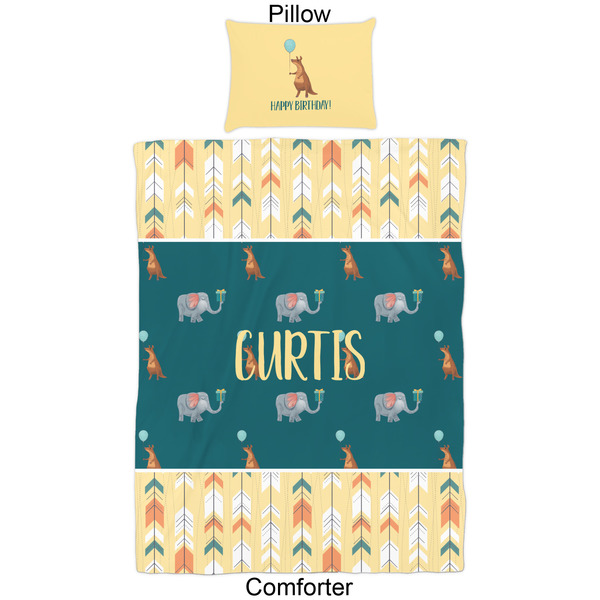 Animal Friend Birthday Comforter Set - Twin - Approval