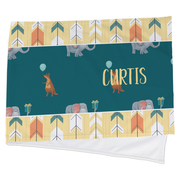 Custom Animal Friend Birthday Cooling Towel (Personalized)