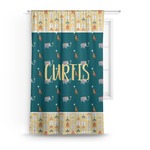 Animal Friend Birthday Curtain - 50"x84" Panel (Personalized)