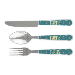 Animal Friend Birthday Cutlery Set (Personalized)