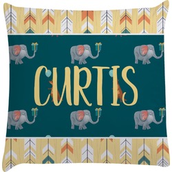 Animal Friend Birthday Decorative Pillow Case (Personalized)