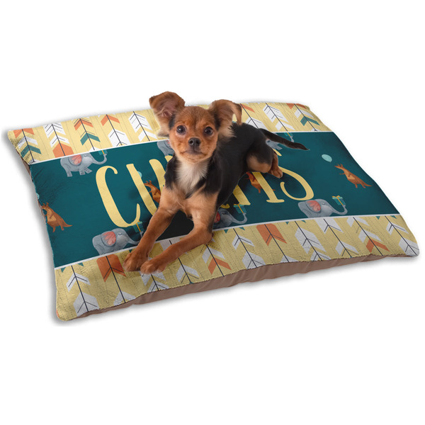 Custom Animal Friend Birthday Dog Bed - Small w/ Name or Text